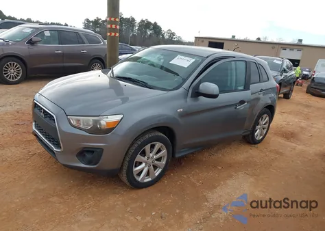 2015 Mitsubishi Outlander Sport Es from USA, damaged, VIN 4A4AP3AWXFE046377